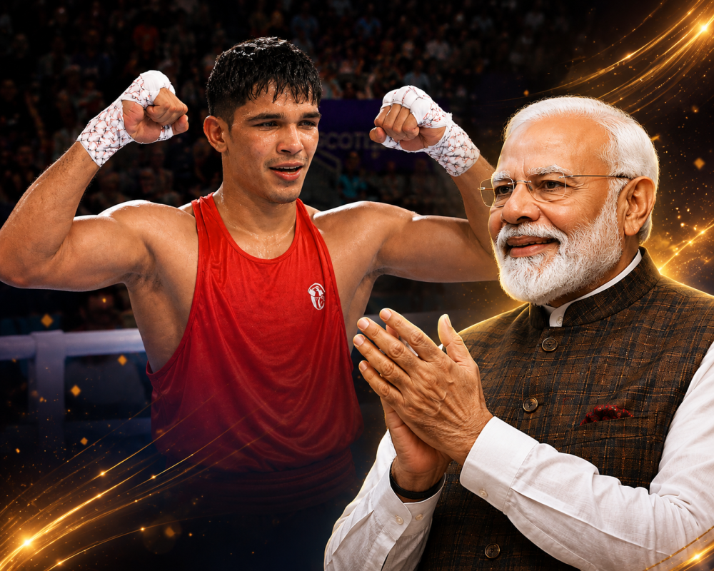 PM Modi Congratulates Ankush Panghal on CWG 2026 Gold