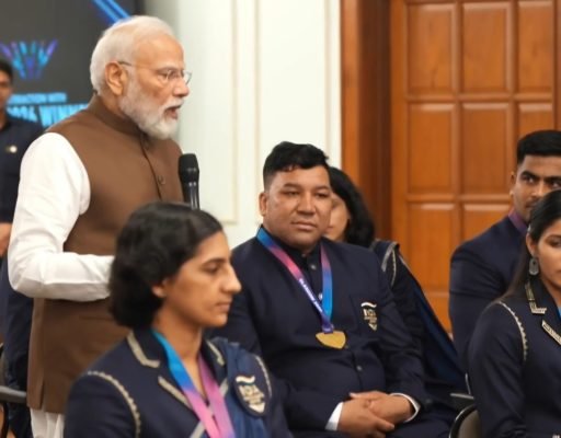PM Modi Praises Athletes for Inspiring India’s Youth