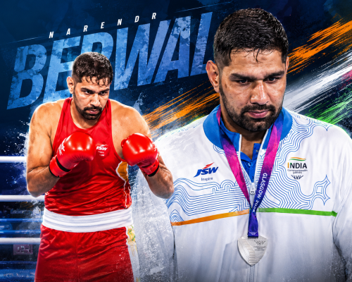 CWG 2026: Narender Berwal Claims Silver as India Ends Historic Boxing Campaign
