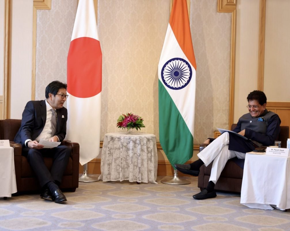 Piyush Goyal meets ITOCHU President Keita Ishii in Tokyo to discuss India-Japan trade and business cooperation.