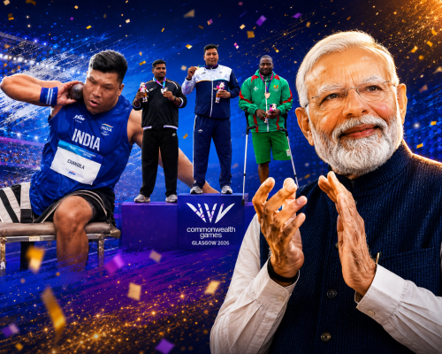 PM Modi Congratulates Soman Rana on Historic CWG Gold