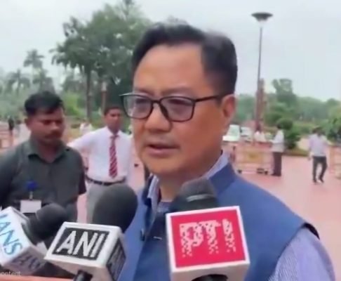 Kiren Rijiju Parliament Remarks: Opposition Disrupting House, Congress Missing Debate Opportunities