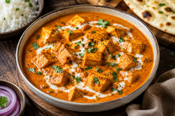 Plant-Based Butter Chicken (Vegan) Recipe With Tofu