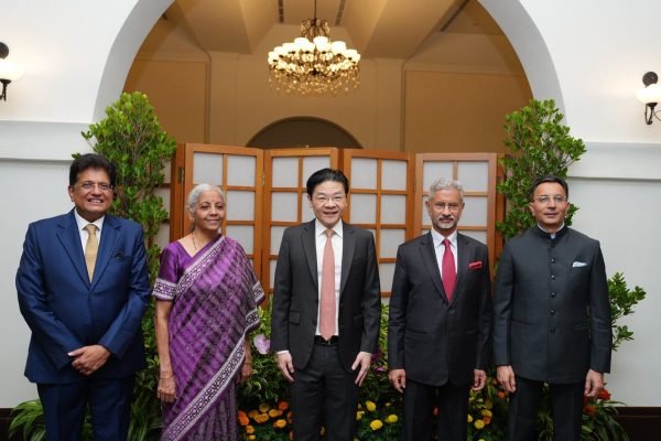 Jaishankar Meets Singapore PM Lawrence Wong