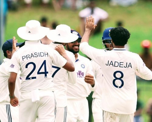 Sri Lanka vs India 2nd Test Ends in Draw, India Wins Series 1-0