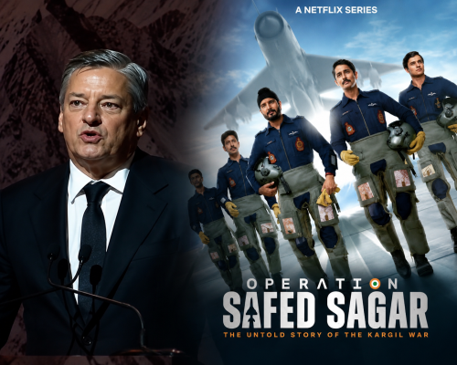 Ted Sarandos Hails Kargil Series at Netflix Premiere