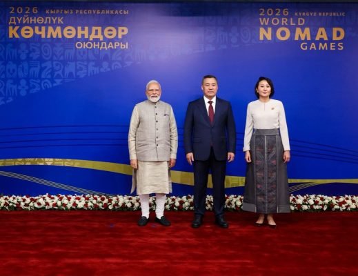 PM Modi Attends World Nomad Games Opening in Bishkek