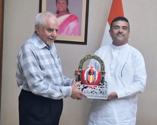 Suvendu Adhikari Meets Zee Chairman Subhash Chandra for Key Talks