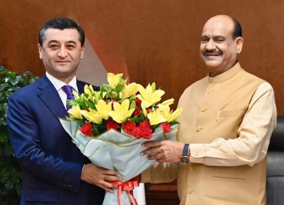 Lok Sabha Speaker Om Birla Holds Meeting with Uzbekistan Foreign Minister Bakhtiyor Saidov
