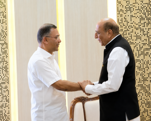India’s High Commissioner Dinesh Trivedi Meets Bangladesh PM Tarique Rahman