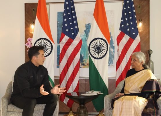Nirmala Sitharaman Meets Shield AI President in Chicago
