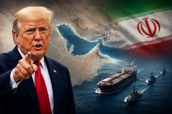 Trump Says US Controls Strait of Hormuz as Pressure Mounts on Iran