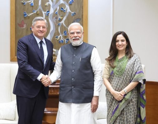 Netflix Co-CEO Ted Sarandos Meets PM Modi, Reaffirms Commitment to India's Creative Economy