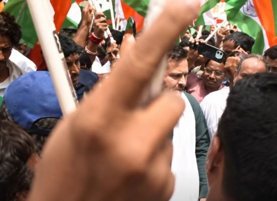 Tejashwi Yadav Foot March in Patna Raises Paper Leak and Youth Issues