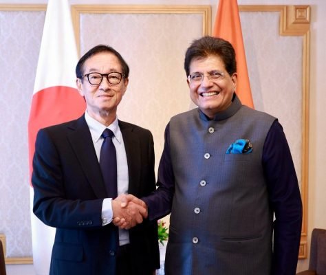 Piyush Goyal Meets Nippon Steel Chairman to Strengthen Steel Partnership