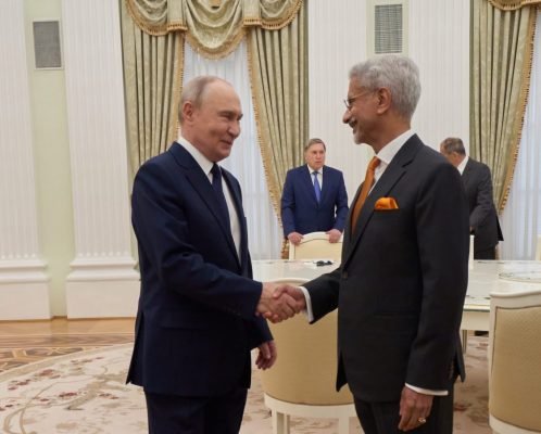 Jaishankar Meets Putin in Moscow, Delivers PM Modi’s Message