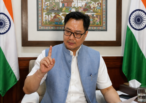 Kiren Rijiju Says Government Ready for Parliament Discussion