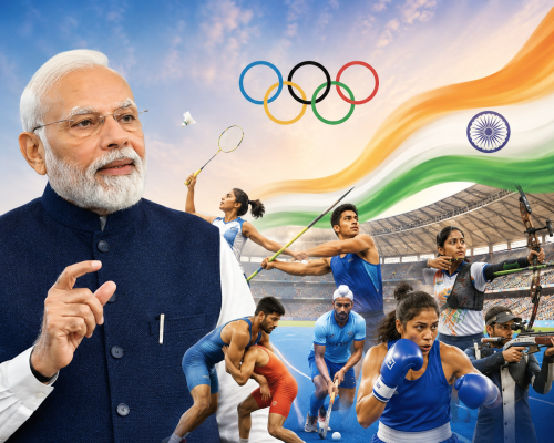 PM Modi Calls for Wider Olympic Participation to Boost India’s Medal Tally