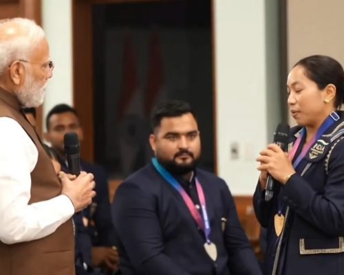 PM Modi Praises Mirabai Chanu’s Emotional Gold Moment