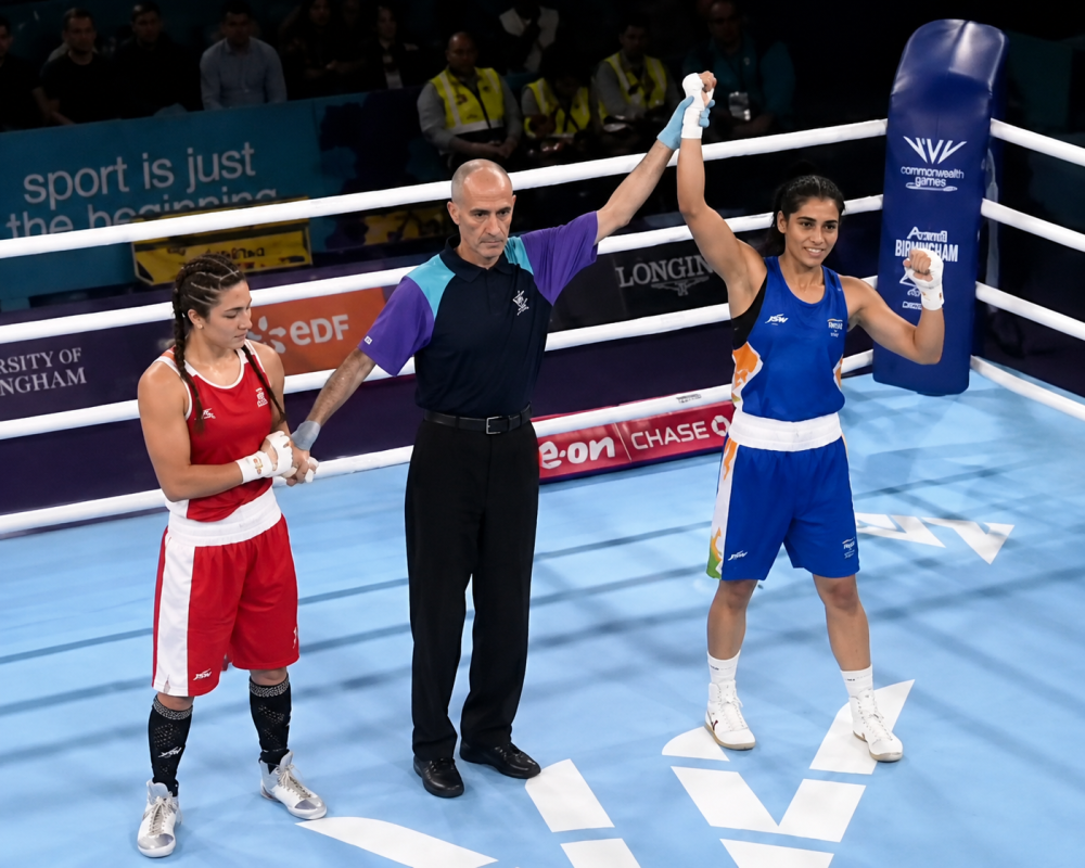 Preeti Pawar Wins Gold in Women's 54kg at CWG 2026