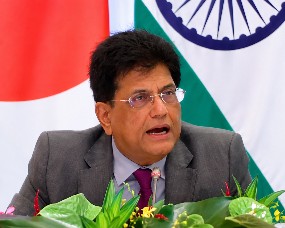 Piyush Goyal addresses a roundtable meeting with startups in Tokyo, highlighting India’s growing startup ecosystem.