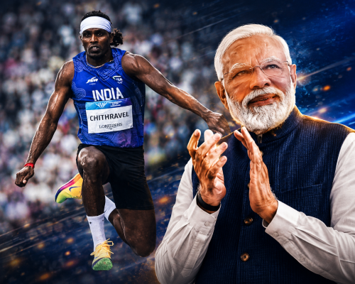 PM Modi Congratulates Praveen Chithravel on CWG Silver