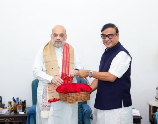 Assam CM Himanta Biswa Sarma Meets Union Home Minister Amit Shah