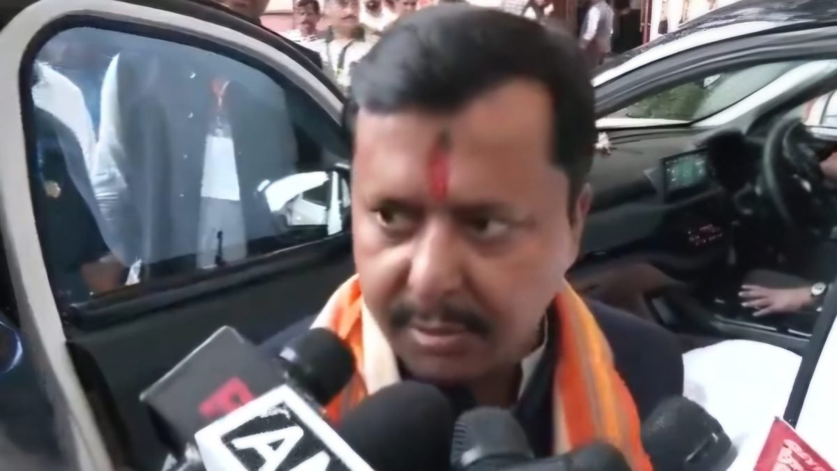 BJP National President Nitin Nabin speaking about the party’s new national office-bearers team