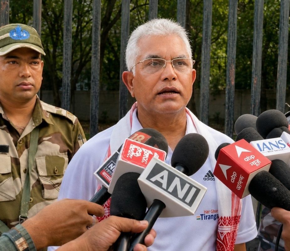 Dilip Ghosh on BSF Land Remarks: BJP Leader Defends Border Fencing Drive