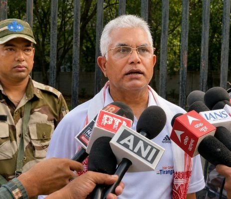 Dilip Ghosh Backs Amit Shah’s BSF Land Remarks, Targets Rahul Gandhi Over Police Protest