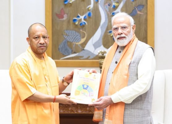UP CM Yogi Adityanath Meets PM Modi in New Delhi