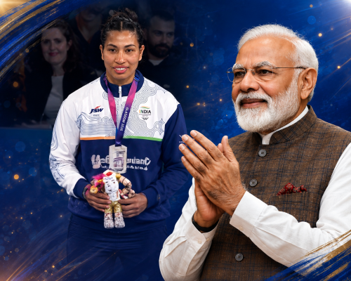 PM Modi Congratulates Lovlina Borgohain on CWG Silver