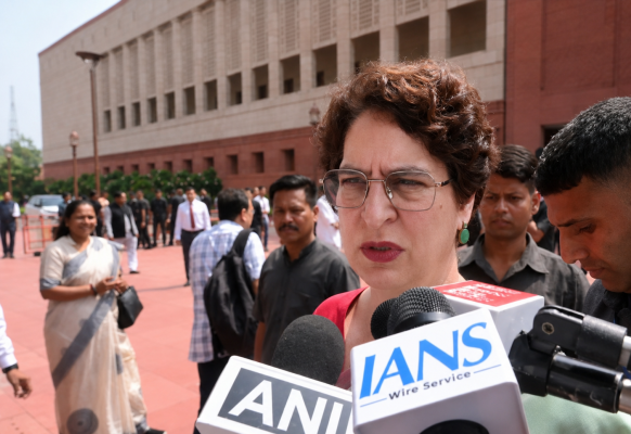 “Should We Remain Silent?” Priyanka Gandhi Asks Media