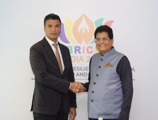 Piyush Goyal, Egypt's Industry Minister Discuss Stronger Economic Ties at BRICS 2026