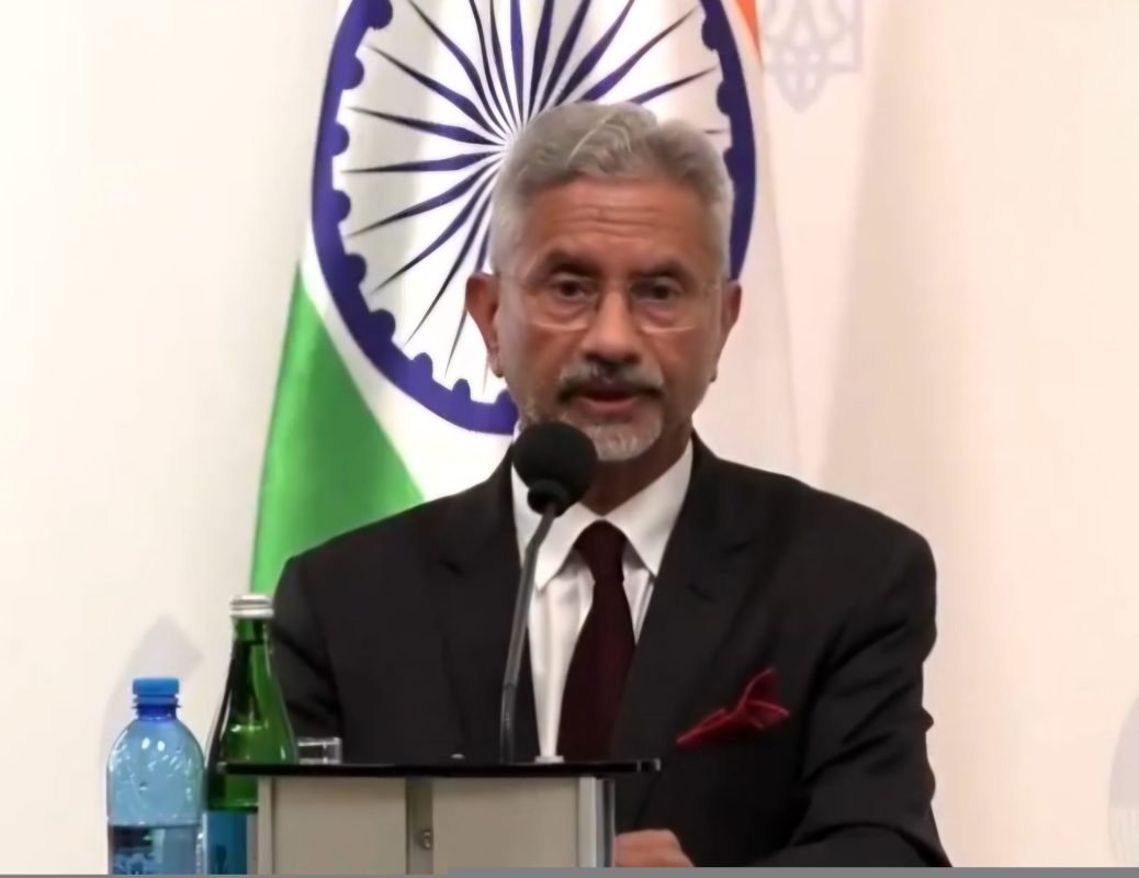 EAM S Jaishankar speaks in Kyiv about resolving the Ukraine conflict through dialogue, diplomacy and negotiations.