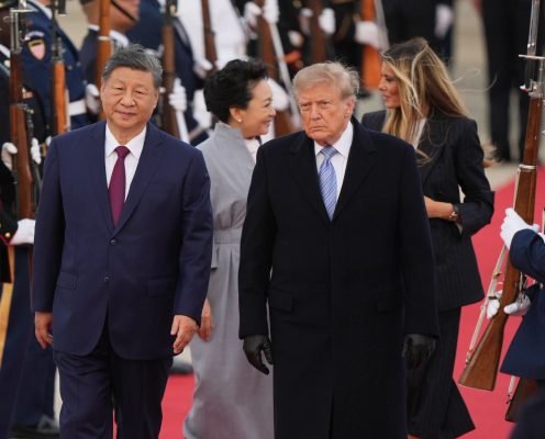 Xi Jinping Arrives in Washington for Talks with Trump