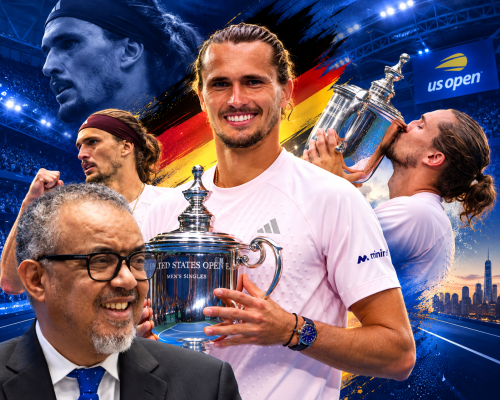 WHO Chief Tedros Hails Zverev’s US Open Triumph as a Powerful Victory Over Diabetes