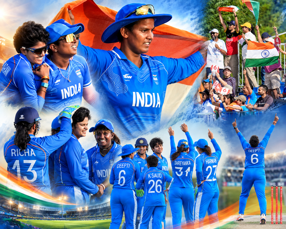 India Women Cricket Team Asian Games 2026 Gold Medal Victory