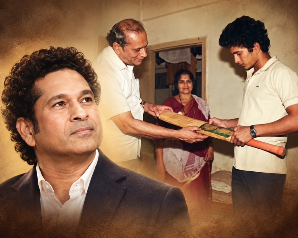 Sachin Tendulkar Honours Father on Teachers’ Day