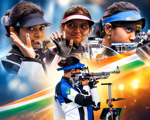 India Women 10m Air Rifle Silver Medal: Sonam Maskar, Elavenil Valarivan Enter Final