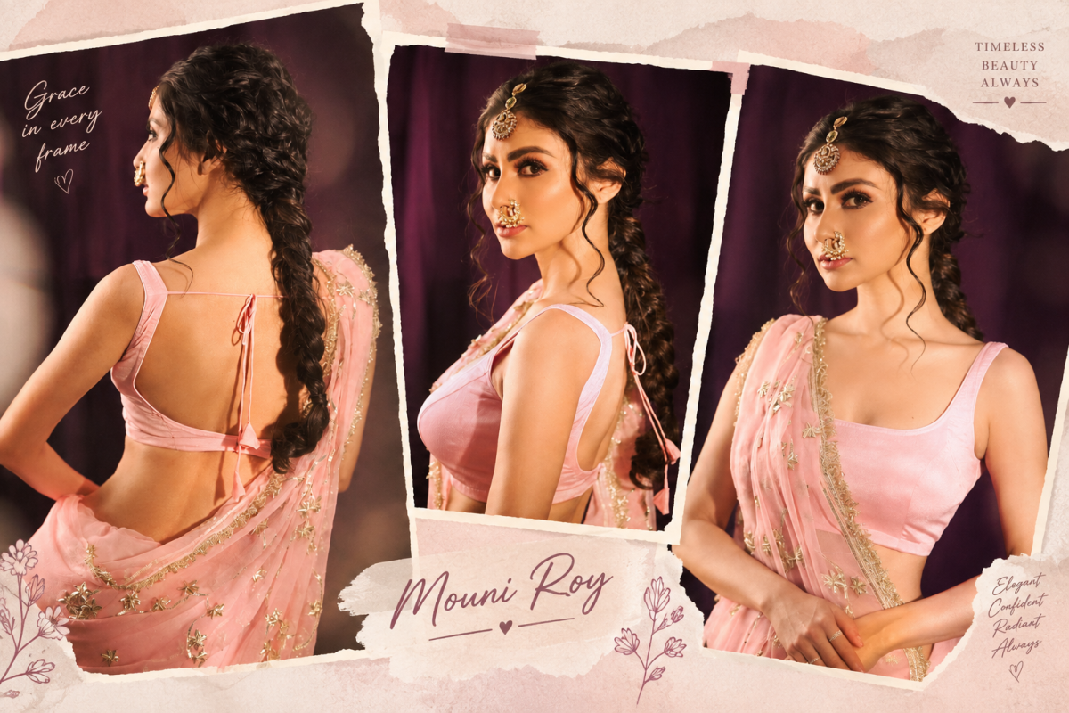Mouni Roy Latest Photos: Effortless Elegance in Pink