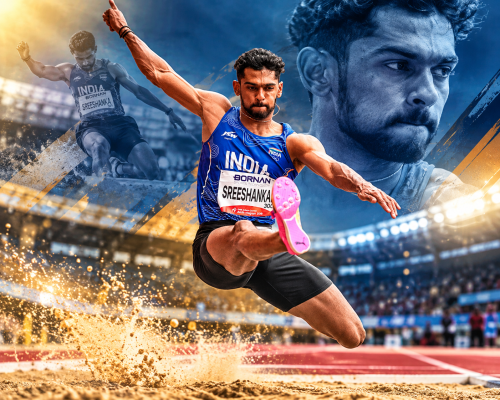 Silver Against the Odds! Murali Sreeshankar Battles Injury to Clinch Long Jump Silver