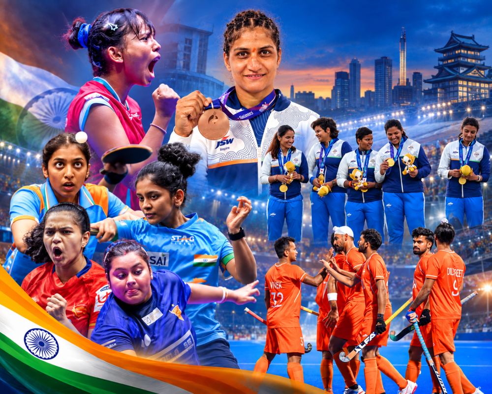 Indian women’s cricket team celebrates Asian Games gold as India dominates hockey, kabaddi and boxing on Day 3