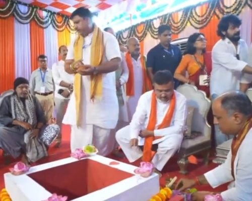 Uttam Kumar Film Centre: CM Suvendu Adhikari Lays Foundation Stone in New Town