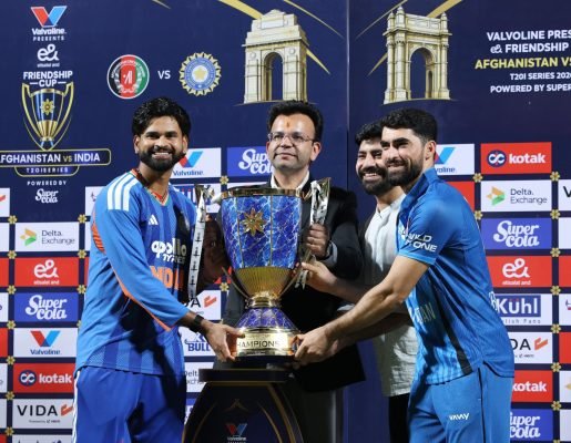 India Thrash Afghanistan by 127 Runs, Complete 3-0 Sweep