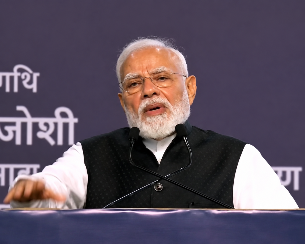 Prime Minister Narendra Modi addresses SRCC centenary celebrations at Delhi University