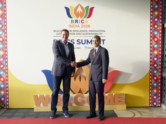 Belarus Foreign Minister Maxim Ryzhenkov Arrives in New Delhi for BRICS Summit
