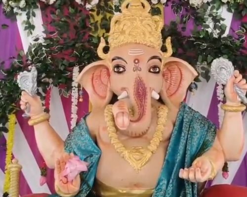 Ganpati Idol Installation at Daksh Prajapati Temple in Haridwar