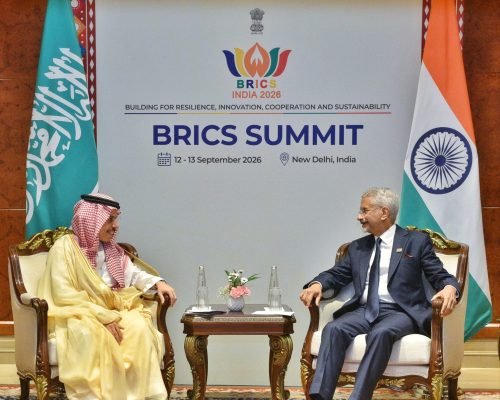 Jaishankar Saudi Arabia Meeting Held on Sidelines of BRICS India 2026