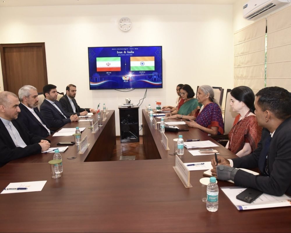Nirmala Sitharaman Meets Iran Finance Minister in Delhi